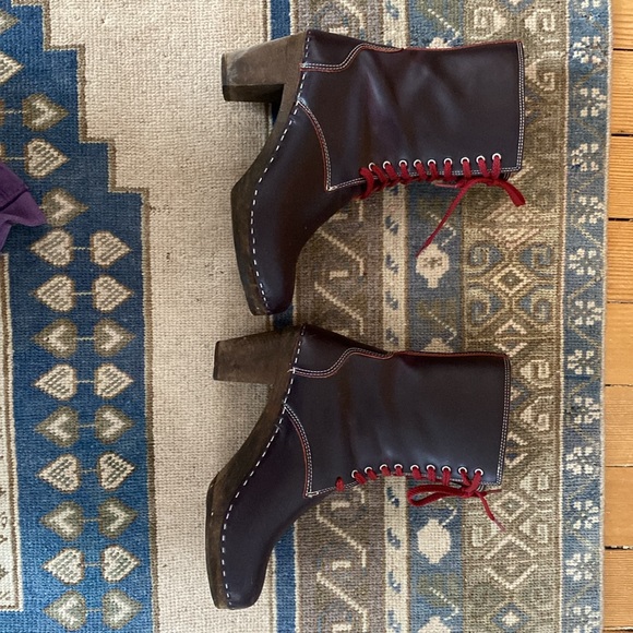 Maguba Leather Boots, made in Sweden - Picture 3 of 10